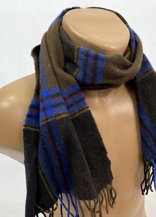 Картатий Шарф стильний, кашемір