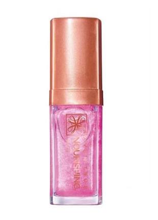 Олія для губ avon «живлення та колір» сяюча пелюстка/shimmering petal avon, 7 мл