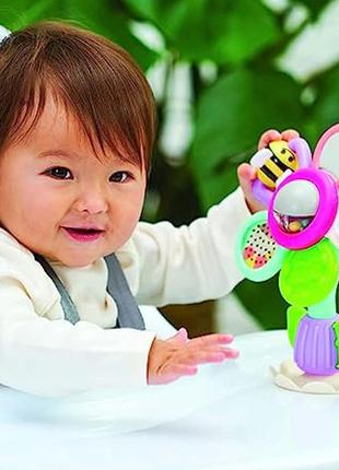 Infantino розвиваюча іграшка на присосці "чарівна квітка"