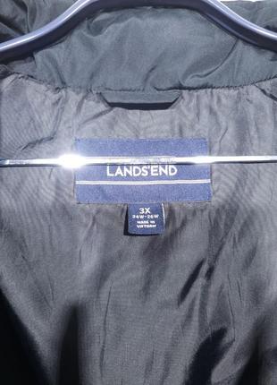 Пуховик lands end размер 3/4 xl6 фото