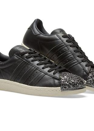 Adidas originals superstar 80s metal trainers женские кроссовки1 фото