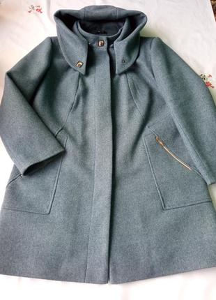 Женская одежда/ кашемировое пальто 56/58 большого размера2 фото