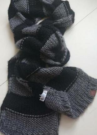 Тёплый брендовый шарф 2 метра4 фото