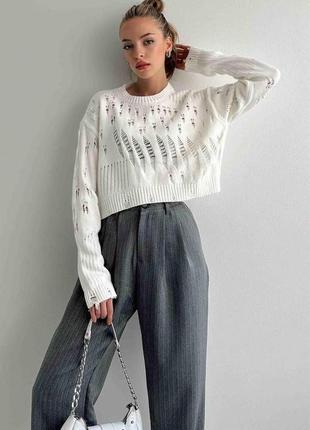 Жіночий светр рваний туреччина