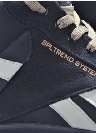 Черевики чоловічі зимові splinter шкіряні / молодёжные зимние ботинки сплинтер в...