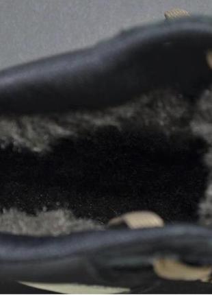 Черевики чоловічі зимові splinter шкіряні / молодёжные зимние ботинки сплинтер в...