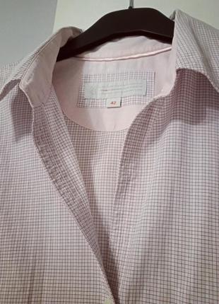 Рубашка в клетку с коротким рукавом s. oliver