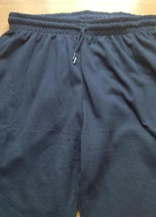 Спортивные штаны темно-синего цвета с начесом tessentials p. 2xl.6 фото