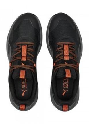 Кроссовки twitch runner trail, цвет - черный, оранжевый2 фото