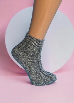 Женские короткие шерстяные носки - набор 3 пары.