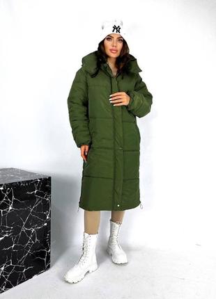 Жіноча тепла зимова куртка пальто,пуховик,женская зимняя длинная тёплая куртка,пуховик,куртка на зиму,осіння куртка5 фото