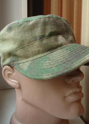 Кепка камуфляжная mfh us bdu field cap green everglade camo a-tacs (м)3 фото