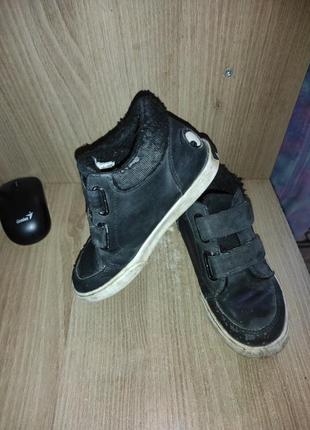 Осенние ботинки кроссовки на липучках3 фото