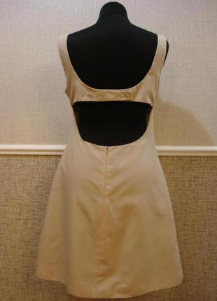 Літнє плаття трапеція з відкритою спиною бренд triange2 фото