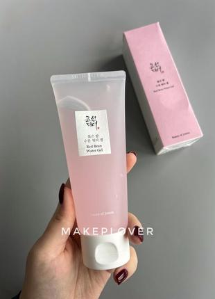 Увлажняющий гель для лица beauty of joseon red bean water gel - 100ml