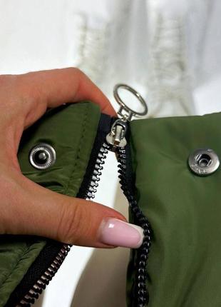 Удлиненная куртка пальто на молнии ткань: плащевка канада, силикон 250, какicная фурнитура2 фото