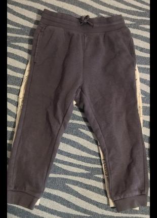 Утепленные спортивные штаны primark george 98/1044 фото
