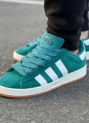 Кроссовки мужские adidas campus green