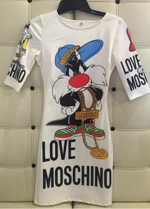 Сукня love moschino1 фото