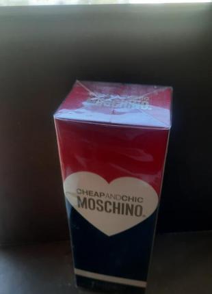 Вінтажні шикарні шипрові парфуми edp cheap & chic від moschino  едп рідкість 50 мл