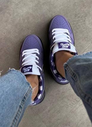 Кроссовки nike sb dunk lobster purple2 фото