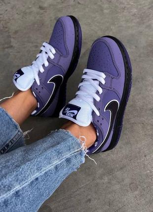 Кросівки nike sb dunk lobster purple1 фото