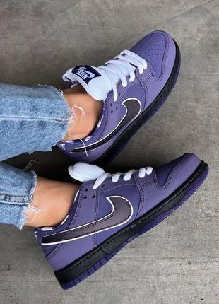 Кросівки nike sb dunk lobster purple4 фото