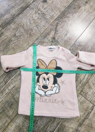 Кофта утепленная, minnie mouse, disney, р. 92-98, 2-3 года6 фото