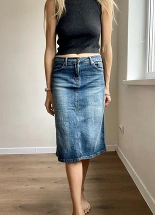 Джинсовая юбка nl jeans