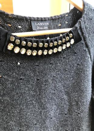 Lanvin свитер джемпер винтаж шерсть оригинал2 фото