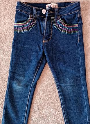 Утепленные джинсы