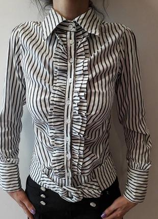 Блуза, сорочка в смужку.