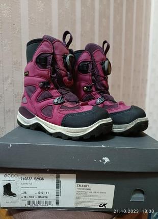 Зимние ecco snow mountain 28размер