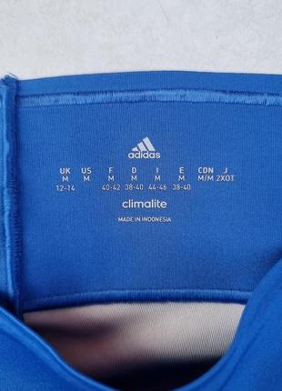 Лосины adidas леггинсы женские смортивные синие4 фото