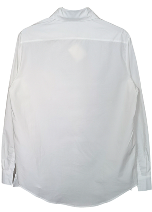 Базовая рубашка белая унисекс. размер m/l8 фото