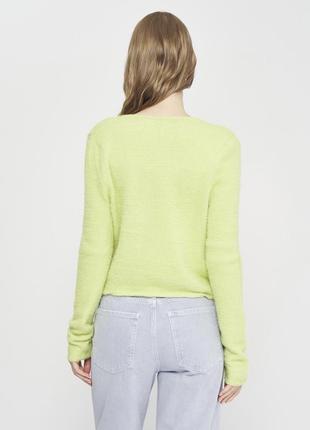 Кардиган салатовый 2