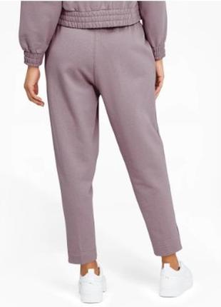 Теплые спортивные штаны с высокой посадкой рuma