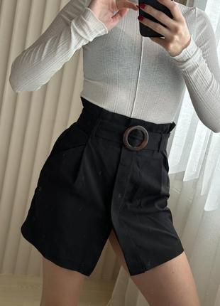 Юбка zara с ремнем