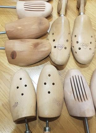 Формотримачі форма для взуття тримачі взуттєві колодки формодержатели для обуви распорки обувные колодки дерево метал3 фото