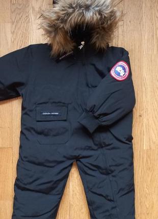 Очень теплый комбинезон на зиму известного бренда canada goose3 фото
