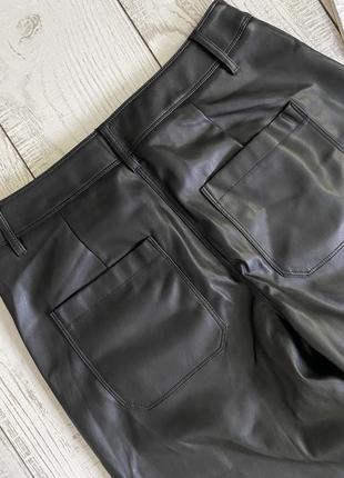 Широкие брюки из эко кожи promod ppp m2 фото