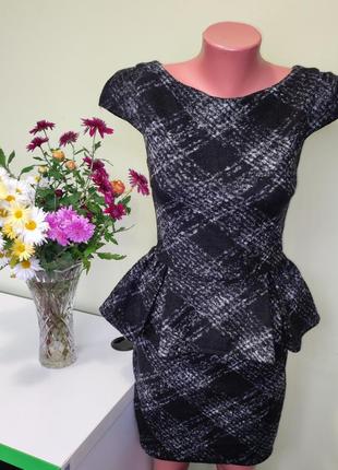 Шикарное платье с баской#️⃣2️⃣2️⃣7️⃣1️⃣