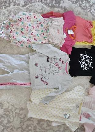 Детские вещи пакетом для девочки от 0-10 мес.