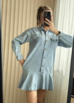 Джинсова сукня