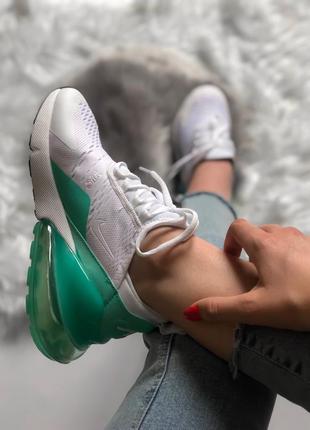 Nike air max 270 white green