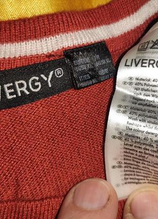 Новая стильная нарядная легкая брендовая кофта свитер джемпер livergy.germany.л-хл.5 фото