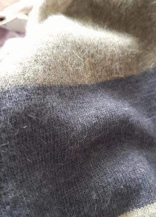 Джемпер пуловер свитер шерсть, ангора, нейлон10 фото