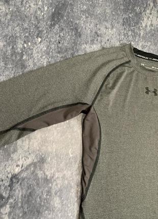 Компрессионный спортивный лонгслив мужской under armour4 фото