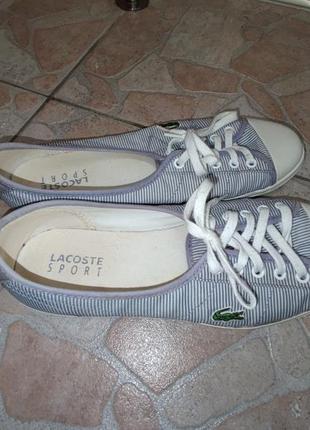 Кеди lacoste1 фото