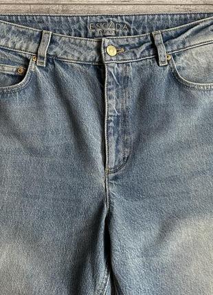 Джинсы escada sport medium wash heart applique mom jeans2 фото